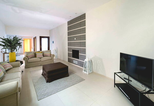 Villa Nettuno: Wohnzimmer