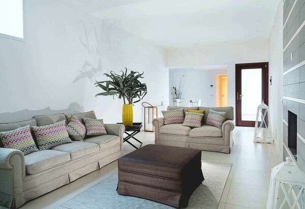 Villa Nettuno: Wohnzimmer