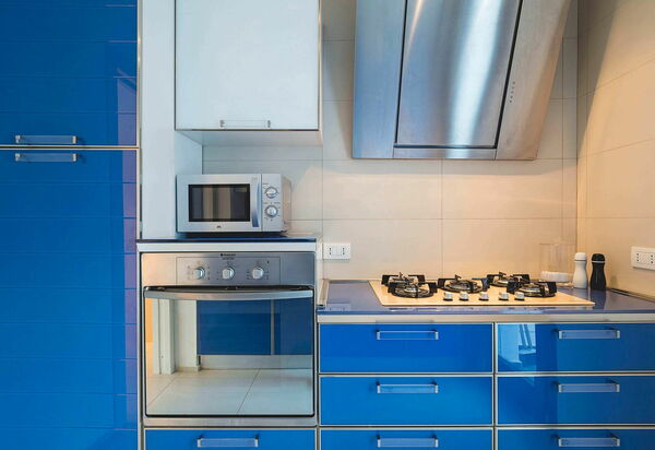 Villa Nettuno: Küche