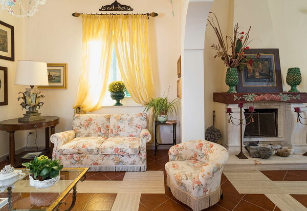 Villa San Ciro: Wohnzimmer