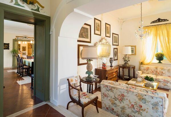 Villa San Ciro: Wohnzimmer