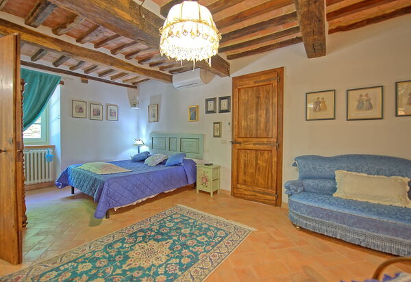 Casale San Martino: Schlafzimmer