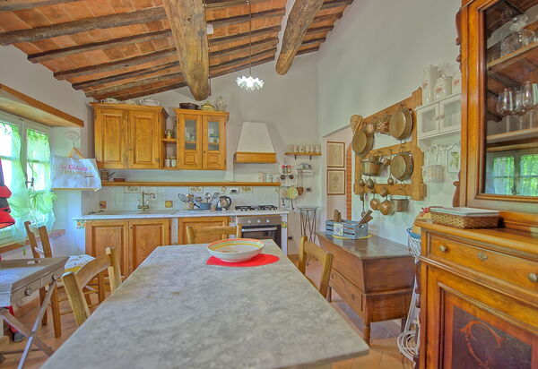 Casale San Martino: Esszimmer, Küche