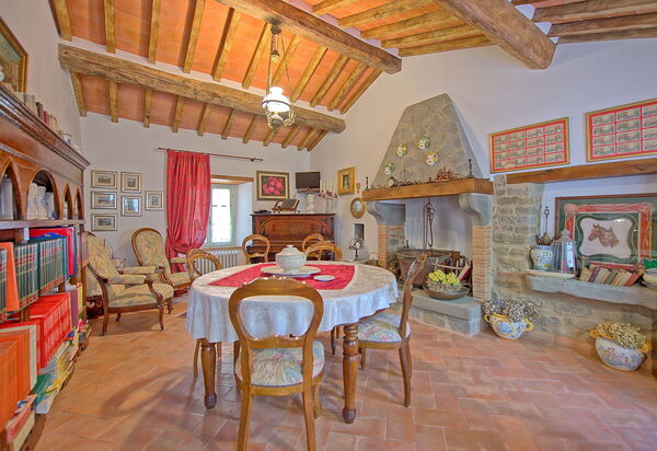 Casale San Martino: Wohnzimmer