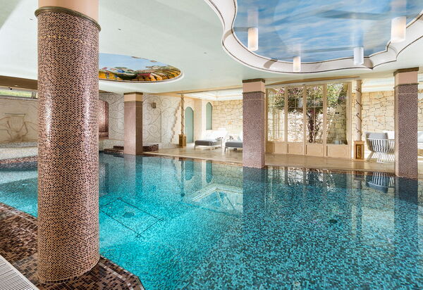 Villa Drago Spa: Schwimmbad