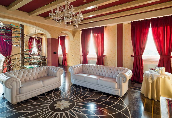 Villa Drago Spa: Wohnzimmer