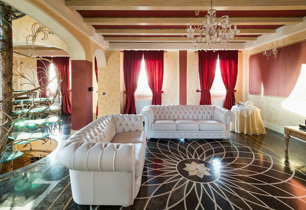 Villa Drago Spa: Wohnzimmer