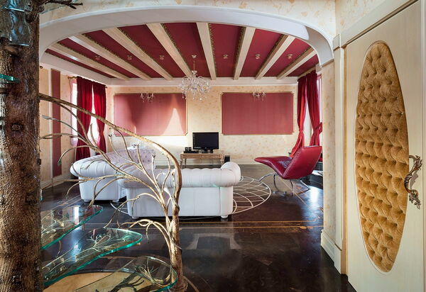 Villa Drago Spa: Wohnzimmer