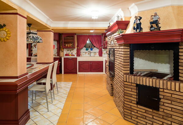 Villa Drago Spa: Küche