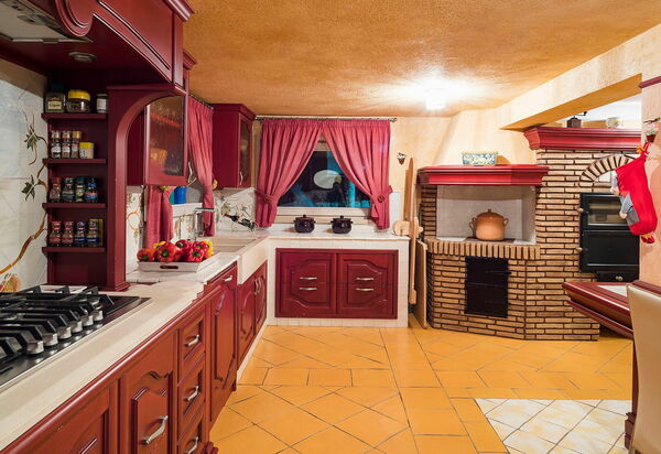 Villa Drago Spa: Küche