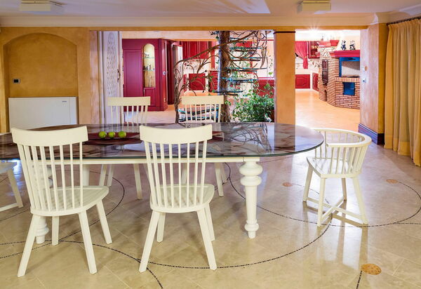 Villa Drago Spa: Esszimmer