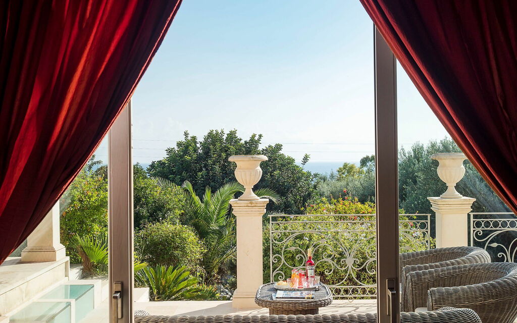 Villa Drago Spa: Balcony / Terrace / Patio