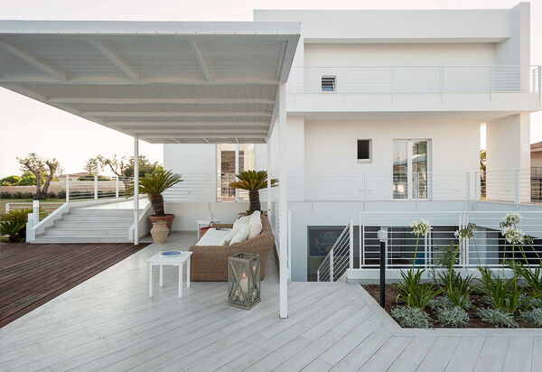 Villa Blumarine: Außen, Balkon / Terrasse / Patio, Draussen