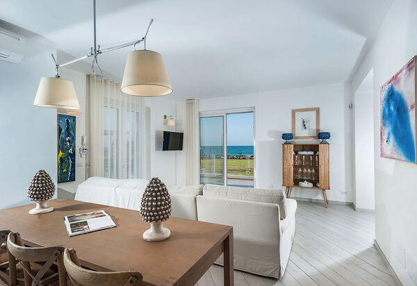 Villa Blumarine: Wohnzimmer