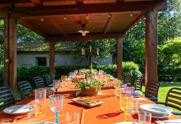 Villa Cangeli: Balkon / Terrasse / Patio, Draussen