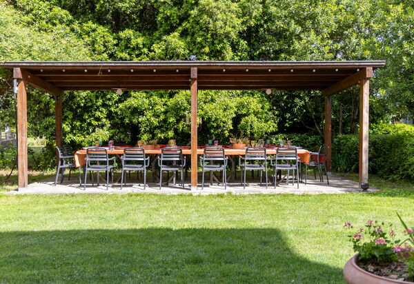 Villa Cangeli: Balkon / Terrasse / Patio, Draussen, Garten