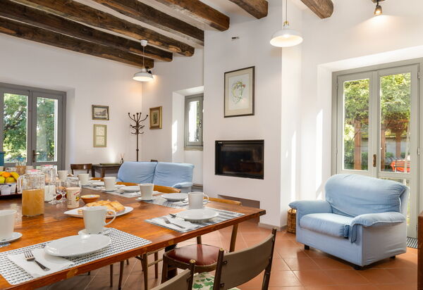 Villa Cangeli: Esszimmer