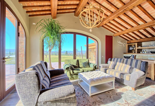 Villa Massimiliano: Living Room