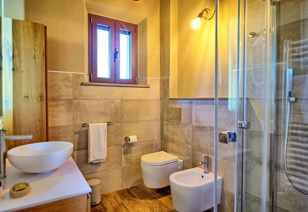 Villa Massimiliano: Bathroom