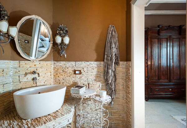 Villa Pigna Bianca: Bad