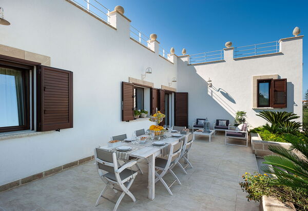 Villa Pigna Bianca: Balkon / Terrasse / Patio, Draussen