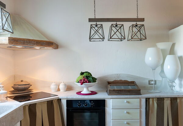 Villa Pigna Bianca: Küche