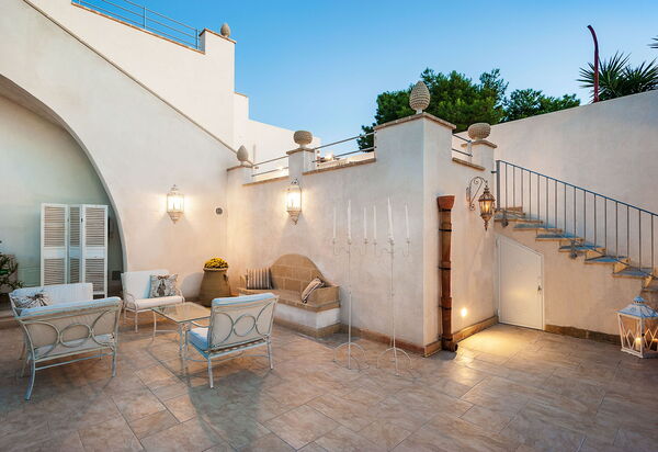 Villa Pigna Bianca: Balkon / Terrasse / Patio, Draussen