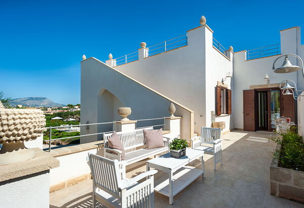 Villa Pigna Bianca: Balkon / Terrasse / Patio, Draussen