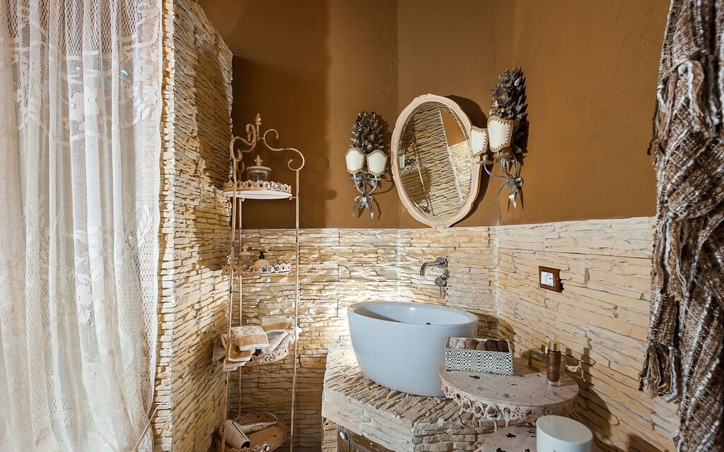 Villa Pigna Bianca: Salle de bain