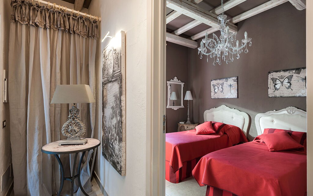 Villa Pigna Bianca: chambre à coucher
