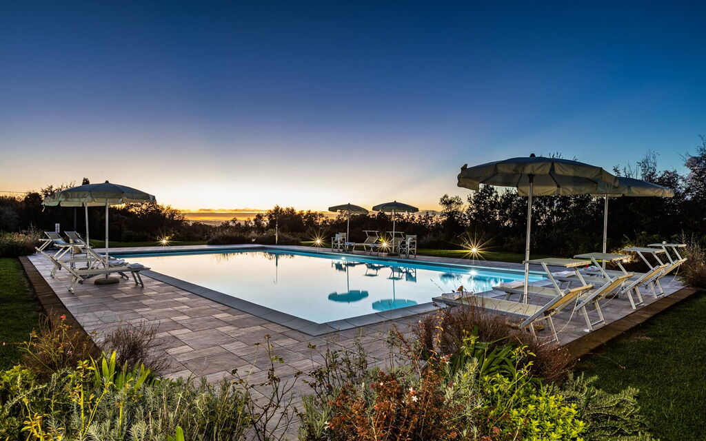 Villa Bonriposo: all'aperto, Piscina, Vista Panoramica