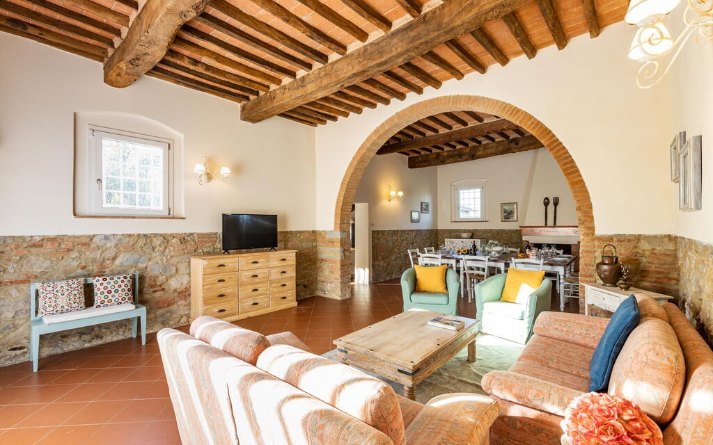 Villa Bonriposo: Sala da pranzo, Soggiorno