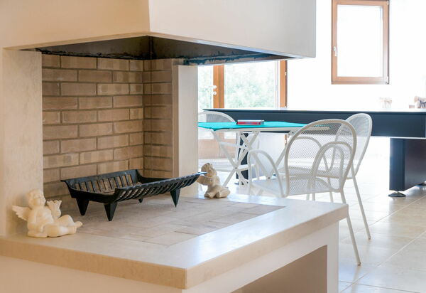 Villa Modigliani: Woonkamer