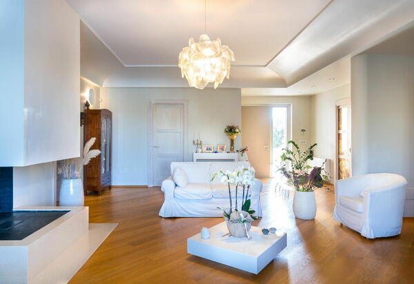 Villa Modigliani: Woonkamer