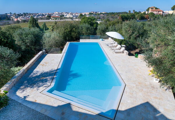 Villa Modigliani: zwembad