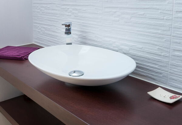 Villa Modigliani: Badkamer