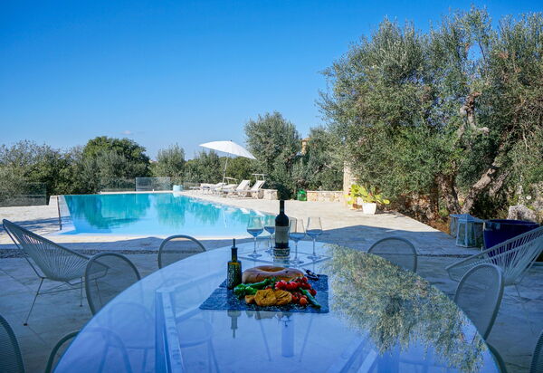 Villa Modigliani: zwembad