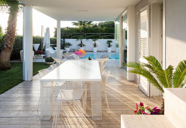 Villa Bellini: Balkong / terrass / uteplats