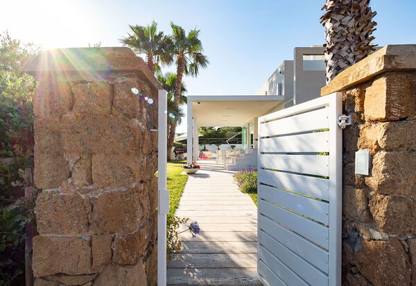 Villa Bellini: Trädgård