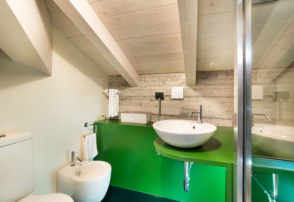 Villa Torre Etnea: Badkamer