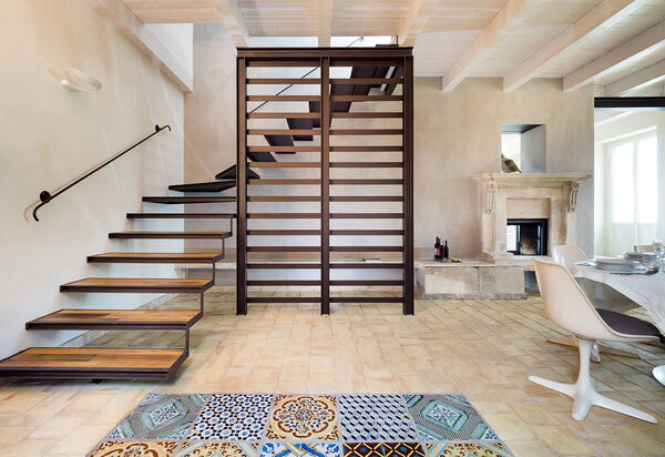 Villa Torre Etnea: Woonkamer