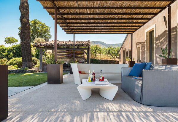 Villa Torre Etnea: Balkon / terras / patio, Buitenkanten, Buitenshuis