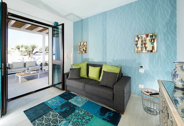 Villa San Lorenzo Rosmarino: Wohnzimmer