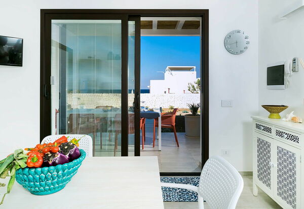 Villa San Lorenzo Rosmarino: Esszimmer, Küche