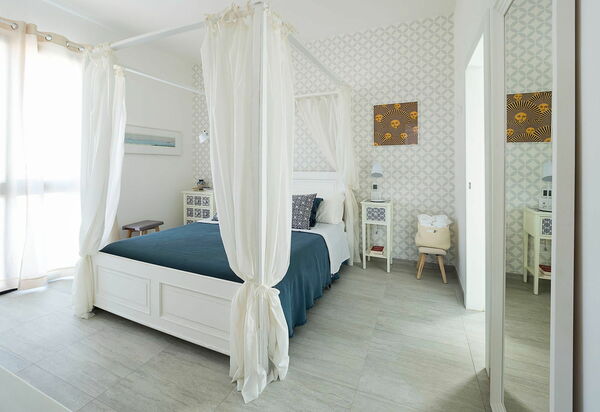 Villa San Lorenzo Rosmarino: Schlafzimmer