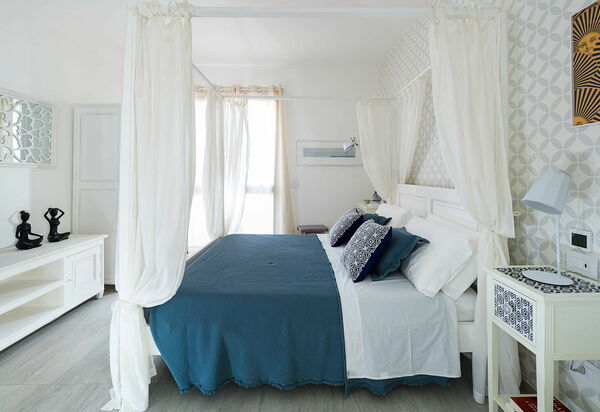 Villa San Lorenzo Rosmarino: Schlafzimmer