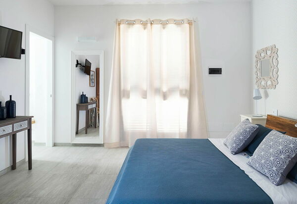 Villa San Lorenzo Rosmarino: Schlafzimmer