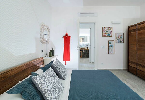 Villa San Lorenzo Rosmarino: Schlafzimmer