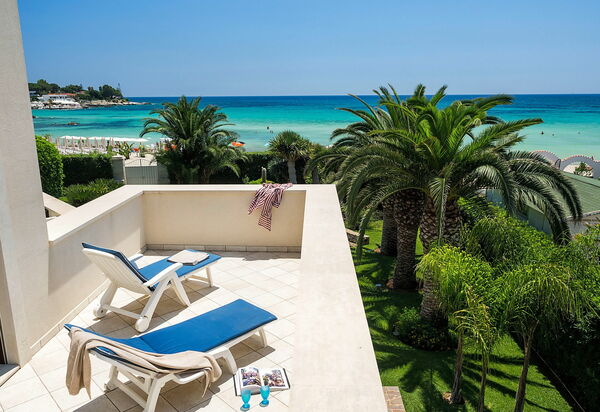 Villa La Plage: Balkon / Terrasse / Patio