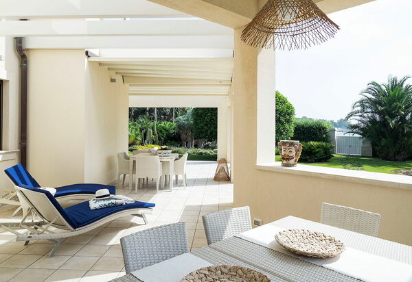 Villa La Plage: Balkon / Terrasse / Patio